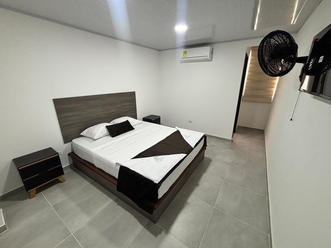 Habitación doble en Hotel Logístico Santa Marta