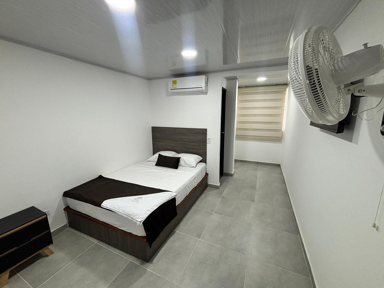 Habitación sencilla en Hotel Logístico Santa Marta